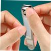Baluue 3pcs Stainless Steel Nail Clippers Toenail Fingernail Clippers Wide Mouth Design for Thick Nails Easy to Use for Seniors and Home Use view 2