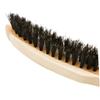 DEARMAMY Long Handle Wood Beard Brush Portable Grooming Tool for Beard Care Practical Design for Home Barber Shop Use Durable Hair Cleaning Accessory for Men view 3