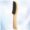 DEARMAMY Long Handle Wood Beard Brush Portable Grooming Tool for Beard Care Practical Design for Home Barber Shop Use Durable Hair Cleaning Accessory for Men view 4