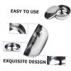 DEARMAMY Razor Accessory Kit Men's Shaving Bowl Stainless Steel Shaving Mug Shave Brushes for Men view 2
