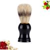 DEARMAMY Natural Boar Bristle Beard Brush for Men Soft Bristles Styling Cleaning Brush for Shaving and Grooming for Home and Travel view 4