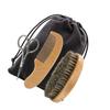 DEARMAMY 1set Beard Care Tool Kit Beard Scissors Comb and Brush for Gentle Grooming and Daily Use Lightweight and Portable for Men view 1