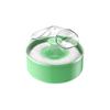 2025 Soft Body Powder Puff with Hygienic Dustproof Container - Portable Empty Powder Dispenser & Puff Holder for Smooth Application, Compact for Travel & Home Use (Green) view 1
