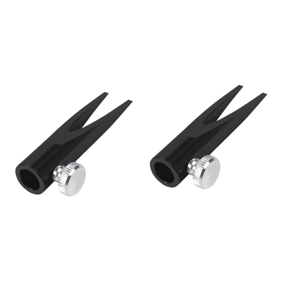 Ipetboom 2pcs Single Hole Eyebrow Pencil Sharpener Lightweight Aluminium Alloy Makeup Tool for Brow Pencils and Eyeliners Dual-Sided Slot Portable and for Travel and Office Use