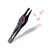 Beaupretty 2sets Stainless Steel Eyebrow Tweezers Ergonomic Design for Precise Eyebrow Grooming Compact and Lightweight Makeup Tool Multi-functional for Women view 4