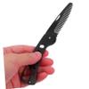 TOVINANNA Stainless Steel Folding Beard Comb Portable Travel Size Comb for Men Anti-Static Fine Tooth Beard Shaping Tool Grooming Accessory view 4