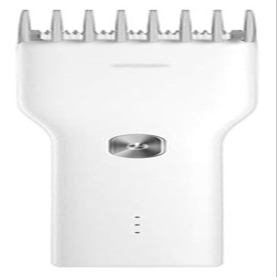 CSNBDMBBSH Beard Trimmer, Professional Hair Clippers, Rechargeable Electric Haircut Machine Professional Beard Grooming Tools Cordless Electric Hair Trimmer(White)