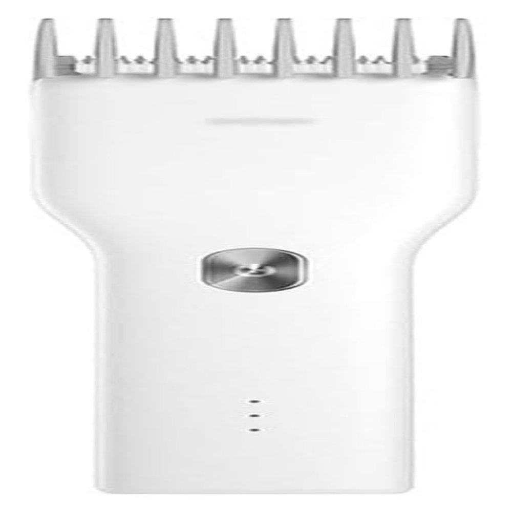 CSNBDMBBSH Beard Trimmer, Professional Hair Clippers, Rechargeable Electric Haircut Machine Professional Beard Grooming Tools Cordless Electric Hair Trimmer(White)