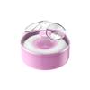 2025 Soft Body Powder Puff with Hygienic Dustproof Container - Portable Empty Powder Dispenser & Puff Holder for Smooth Application, Compact for Travel & Home Use (Pink) view 1