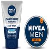 Dark Spots Reduction Face Care Set, Cream 75ml and Face Wash 100g for Men view 1