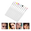 FOYTOKI 10pcs Makeup Brush Silicone Lip Brush Professional Makeup Tools Eyeshadow Applicator for Women view 4