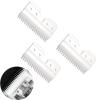 3Pcs Upgraded Precision 4 Holes 18 Teeths Blade Replacement for Wahl KM2 KM5 KM10, A5 Style Clippers view 2