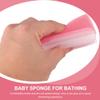 3Pcs Baby Sensory Massage Brush Set Soft Sponge for Newborn Bathing Infant Cleaning Supplies Suitable for Sensory Training and Early Education view 4