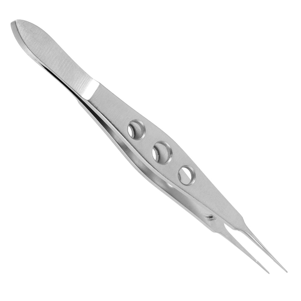 PACKOVE Alloy Steel Eyelid Tweezers Fine Tweezer Tongs for Meibomian Gland Expressor Eyelid Forceps for Women