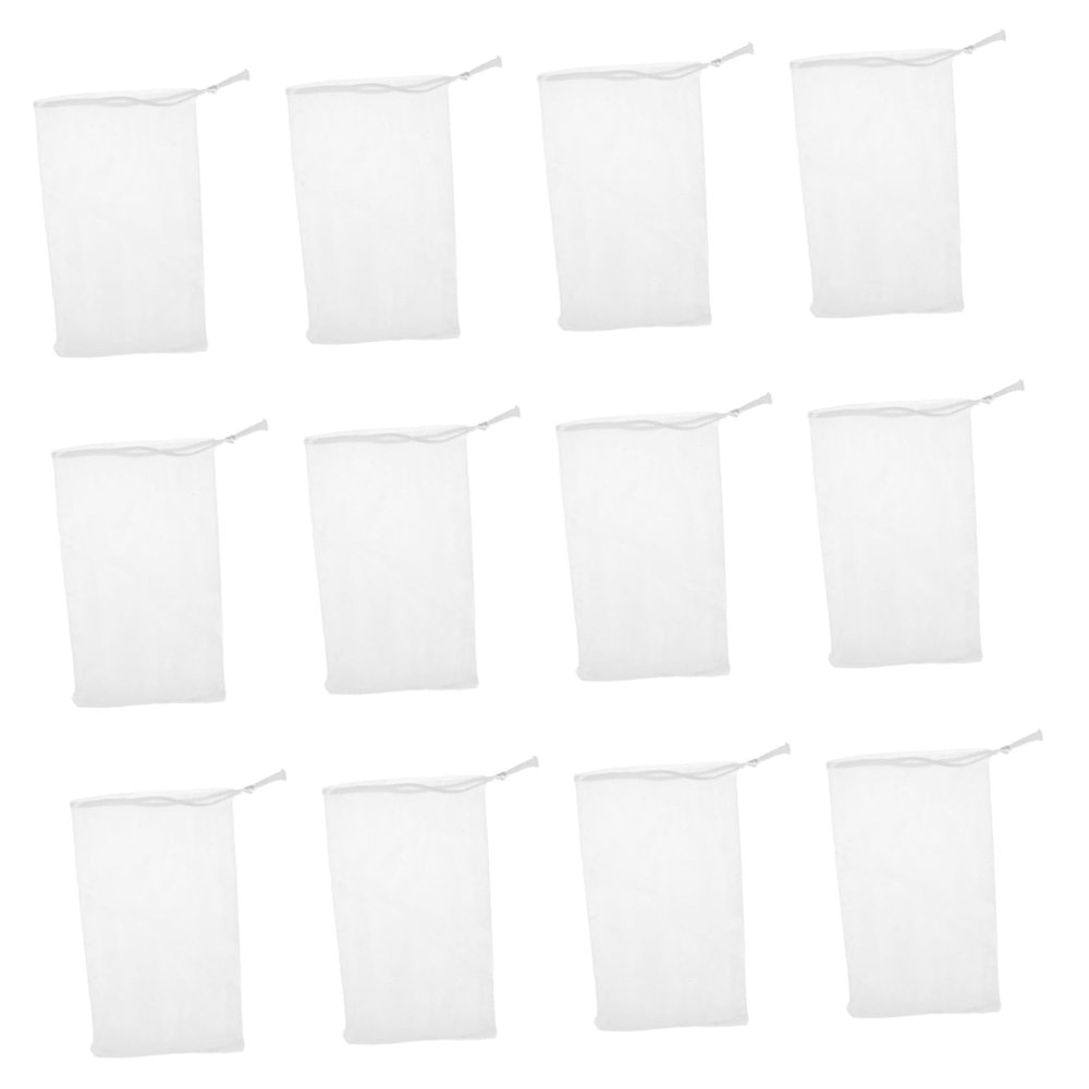 GALPADA 12pcs Soap Foaming Net for Exfoliating Mesh Soap Saver Pouch for Shower and Bath Accessories