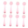 Baluue 8pcs Facial Cleaning Brush Gentle Pore Scrub Exfoliator for Skin Care Nail Face Brush Promotes Circulation and Absorption of Skincare Products view 1
