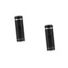 BESTYASH 2pcs Portable Rechargeable Electric Trimmer Practical Frosted Texture USB Charging Design for Men and Women for Travel and Everyday Grooming Black view 1