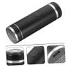 BESTYASH 2pcs Portable Rechargeable Electric Trimmer Practical Frosted Texture USB Charging Design for Men and Women for Travel and Everyday Grooming Black view 3
