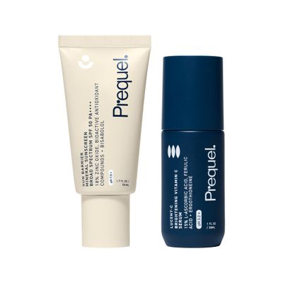 Prequel Skin Sun Barrier Mineral Sunscreen & Lucent-C, Vitamin C Serum