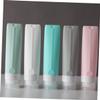 MUCKLILY 4Pcs Refillable Silicone Travel Bottles Set 3oz Leakproof Squeeze Containers for Shampoo Conditioner and Lotion for Travel Toiletries and Cosmetics view 3