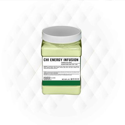 Chi Energy Infusion Jelly Mask - Professional Hydro Glo Peel Off Face Mask for Skin Hydration, Soothing & Glow - Suitable for All Skin Types, Vajafacial Jelly Mask | 12 Applications (30 Fl Oz)