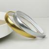 Gold Headband for Women Girls 0.79 Inches Satin Headband Cute Gold Headpiece DIY Hair Accessories view 3