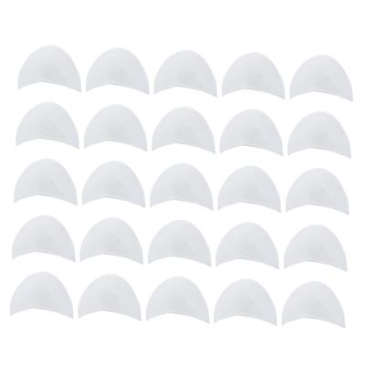 HOODANCOS 50pairs Cotton Shoulder Pads for Clothes Reusable and Washable Shoulder Inserts Shirts and Jackets Lightweight and Comfortable for Everyday Wear