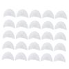 HOODANCOS 50pairs Cotton Shoulder Pads for Clothes Reusable and Washable Shoulder Inserts Shirts and Jackets Lightweight and Comfortable for Everyday Wear view 1