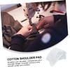HOODANCOS 50pairs Cotton Shoulder Pads for Clothes Reusable and Washable Shoulder Inserts Shirts and Jackets Lightweight and Comfortable for Everyday Wear view 4