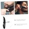 Baluue Men's Folding Beard Comb Fine Tooth Keychain Mirror Small Compact Portable Styling Comb Travel Accessory view 3