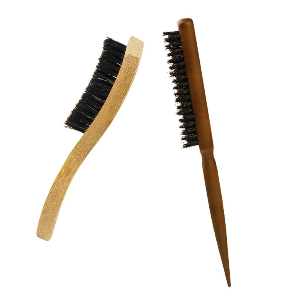 WRITWAA Men's Bristle Hair Brush for Beard Grooming Soft Shaving Brush Barber Shop Tool Salon Beard Cleaning Gentle