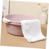 DONFAMDS 2pcs Plastic Wash Basin Foot Basin for Home Kitchen Bathroom Simple Medium view 4