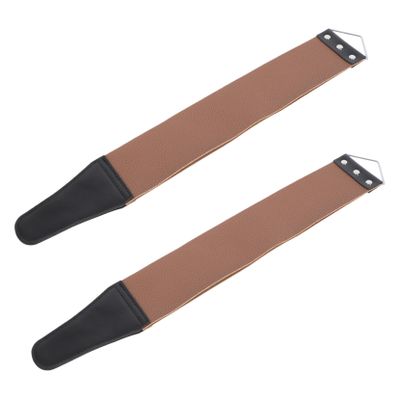 Ipetboom 2pcs Practical Barber Strop Double-sided Sharpening Tool for Razor Blade Sharpener Knife Clipper Blade Sharpener Made of Quality Material