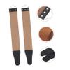 Ipetboom 2pcs Practical Barber Strop Double-sided Sharpening Tool for Razor Blade Sharpener Knife Clipper Blade Sharpener Made of Quality Material view 2