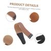 Ipetboom 2pcs Practical Barber Strop Double-sided Sharpening Tool for Razor Blade Sharpener Knife Clipper Blade Sharpener Made of Quality Material view 4