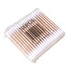 Beatifufu 100Pcs Double Tipped Cotton Swabs with Sturdy Wooden Sticks and Cotton Material for Safe Use for Makeup and Personal Care view 1