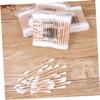 Beatifufu 100Pcs Double Tipped Cotton Swabs with Sturdy Wooden Sticks and Cotton Material for Safe Use for Makeup and Personal Care view 2