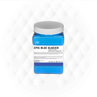 Epic Blue Glacier Jelly Mask - Professional Hydro Glo Peel Off for Hydration, Soothing Skin & Glow - Vajafacial Jelly Mask - Spa Grade Skincare for Home Use, |12 Applications (30 Fl Oz)