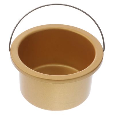 DECORNIJIA 1Pc Simple Wax Melting Bowl Nonstick Aluminum Wax Melting Tool for Hair Removal Capacity Easy to Clean Durable Design for Wax Warmers