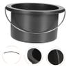 DECORNIJIA 1Pc Simple Wax Melting Bowl Nonstick Aluminum Wax Melting Tool for Hair Removal Capacity Easy to Clean Durable Design for Wax Warmers view 2