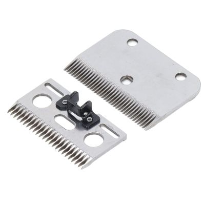Enlybee 35 Tooth Horse Clipper Replacement, Carbide Material Livestock Hair Trimmer Universal Blades, Installation, Efficient and Safe for Animals