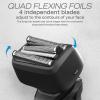HUMMINGBIRD Showtime Bundle Includes MK7 Premium Foil Face Shaver and MK6 Body Hair Trimmer for Men view 4