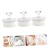 3PCS Manual Face Brush Set Multi-Function Facial Cleansing Scrubber for Home and Travel Exfoliating and Washable Face Cleaning Tools view 2