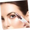 2-in-1 Rechargeable Electric Eyebrow Trimmer Hair Remover for Women USB Rechargeable Eyebrow Shaver Portable Facial Hair Remover for Personal Care view 2