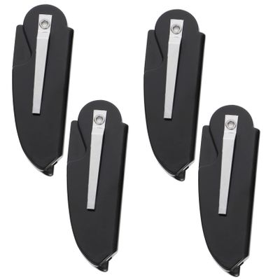 FRCOLOR 4pcs Portable Beard Combs Lightweight Mustache Combs for Men Ergonomic Design No Skin Irritation for Travel and Home Grooming