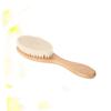 DEARMAMY Dense Wool Brush with Curved Handle Multi Functional Beard Grooming Tool for Household and Shower Use for Cleaning and Styling view 3
