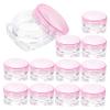 PAMINGONO 3g Square Base Cream Jars 12-Piece Portable Leak-Proof Cosmetic Sample Containers for Travel Makeup view 1
