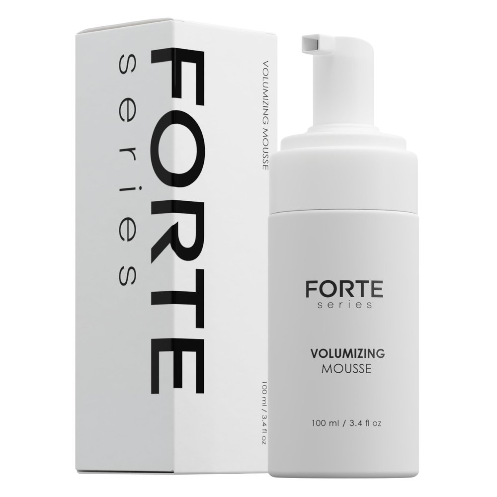 Alex Costa Forte Series Volumizing Hair Mousse, 3.4 fl oz, with Panthenol for Root to End Strength, Non-Greasy Formula