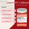 Vampire PLLA Infusion Hydro Jelly Mask  Professional Collagen-Boosting for Hydration, Soothing & Glow - Peel Off Face Mask for All Skin Types - Vajafacial Jelly Mask | 12 Applications (30 Fl Oz) view 2