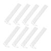 8Pcs Acrylic Hair Clip Organizer Stand L-Shaped Hair Accessories Holder Detachable Base for Girls and Women for Home and Travel Display view 1